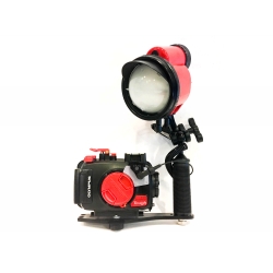 Olympus PT-059 Housing for TG-6 and INON D-200 Strobe Suite Olympus PT-059 Housing for TG-6 and INON D-200 Strobe Suite